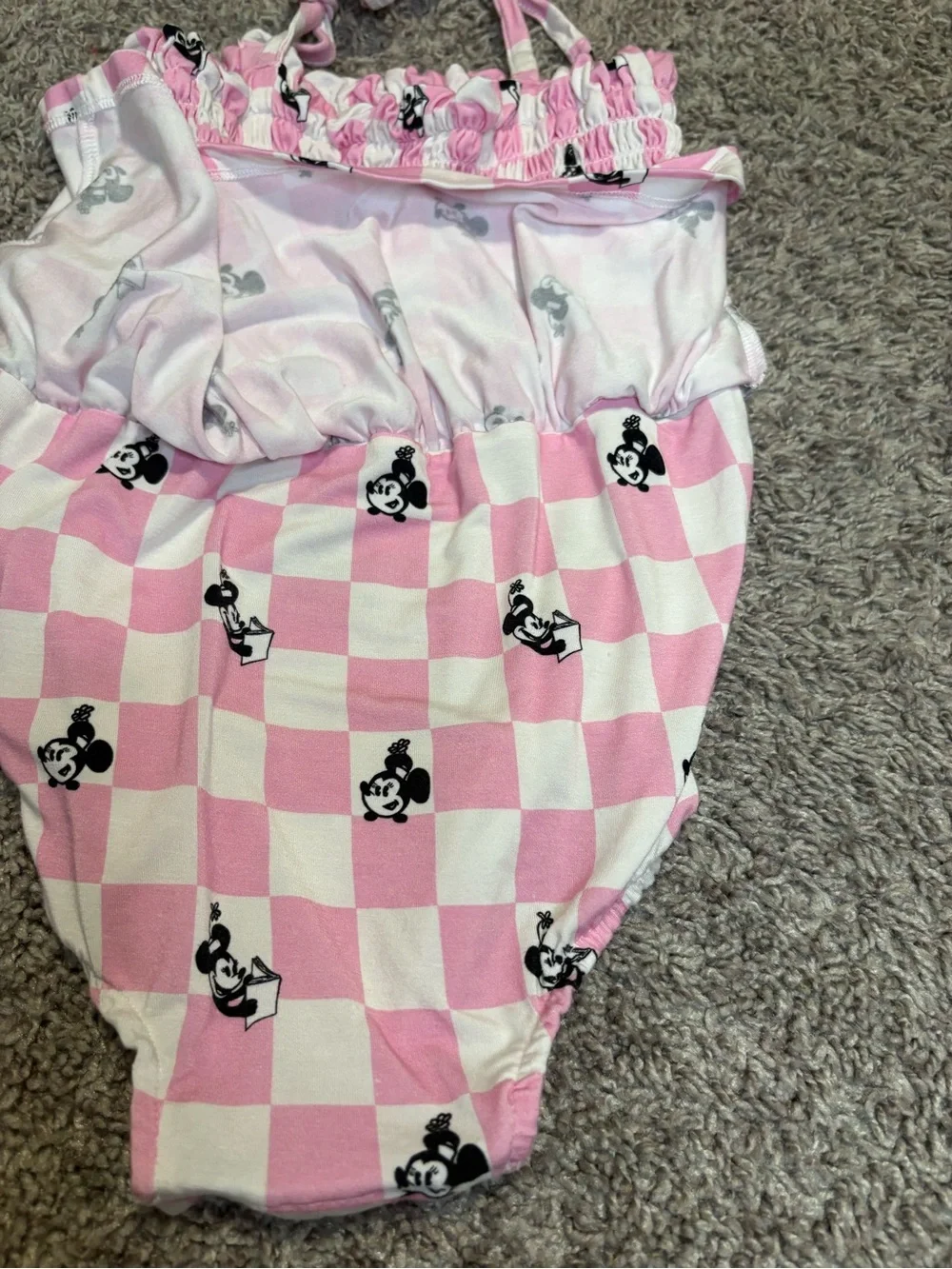 Minnie Bamboo Bodysuit Twirl // 18-24m